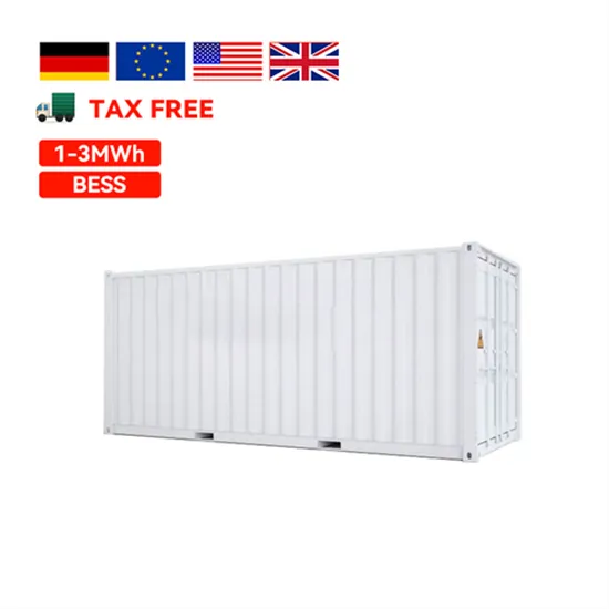 Energy storage container details