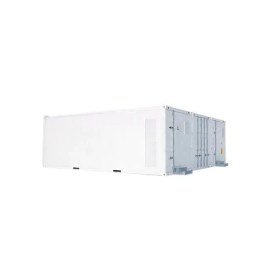 Outdoor high voltage inverter installation